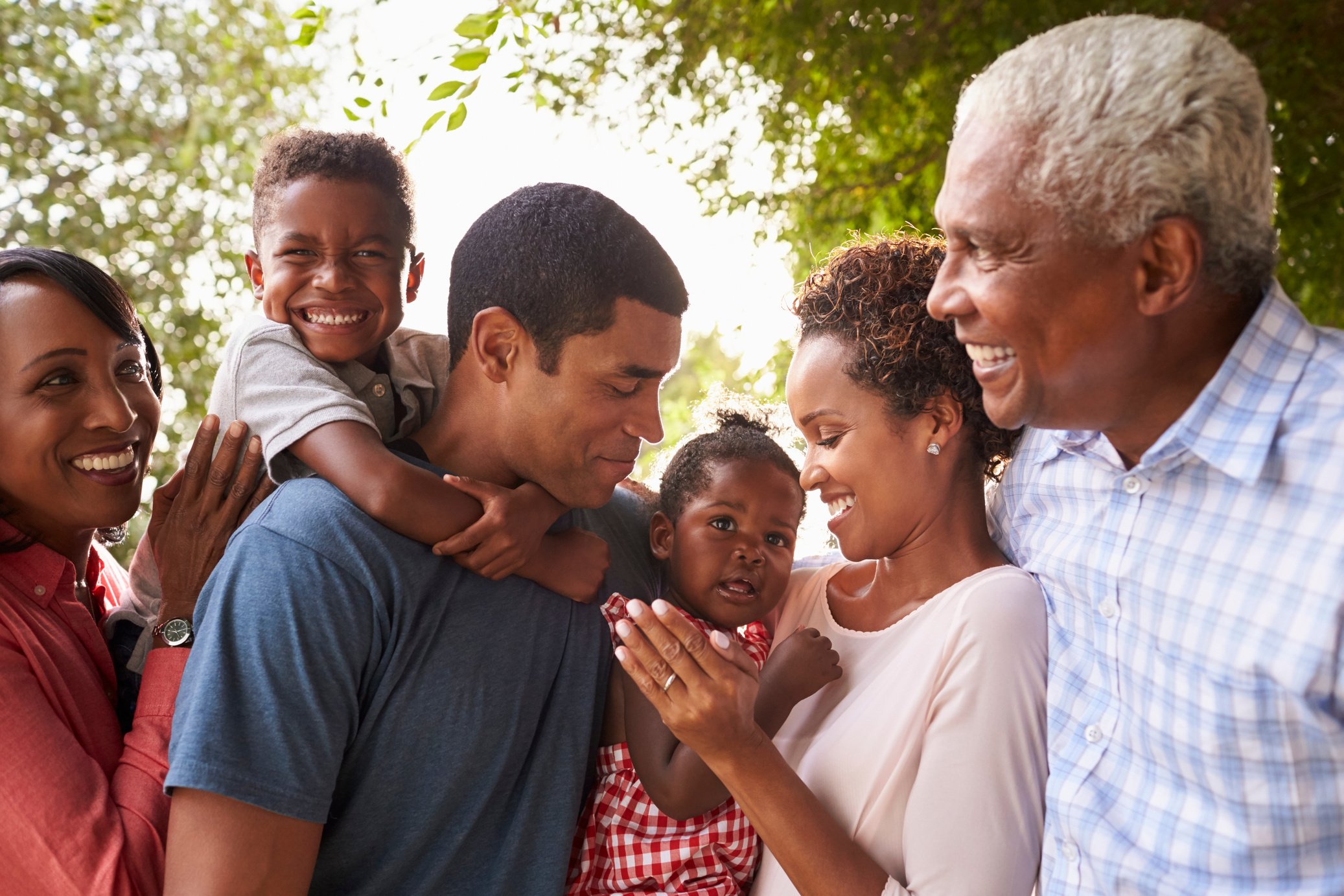 Portrait of a Multigenerational Family